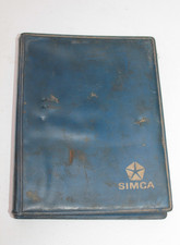 Handbuch Technische Daten Simca / Talbot / Chrysler