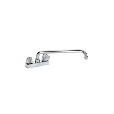 BK Resources BKD-12-G 4 Center Deck Mount Faucet w/12 Spout