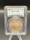 1881-S Morgan Silver Dollar $1 PCGS MS63 Blue Label 90% Silver U.S.