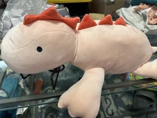 Weighted dinosaur plushies