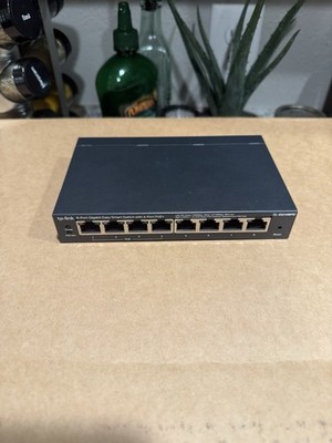 Tp-link 8-port Gigabit Easy Smart Switch With 4-port Poe - 8 Ports - Manageable