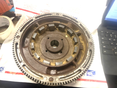 Briggs and Stratton Opposed Twin Flywheel 691976 18 , 18.5 , 19 , 19.5 , 20 HP