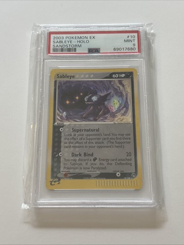 Sableye graded PSA 9 for sale on eBay