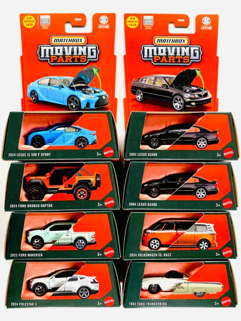 Matchbox 2026 Moving Parts (FWD28-978K) Case K | You Pick Your