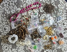 Mostly Vintage Jewelry Estate Lot 1.5 lb Repair/Craft/Wear/Resell