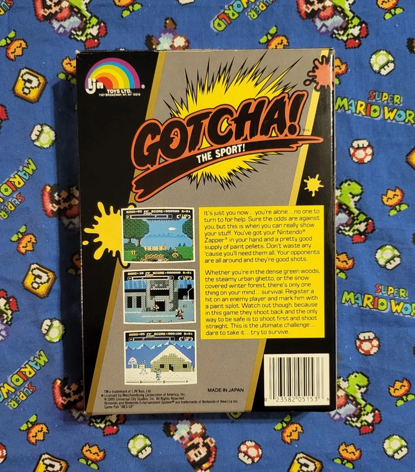 Gotcha! The Sport Nintendo NES 5 Tornillos CIB / Vendedor de EE. UU.✅️Probado✅️ 🏆SANTO GRIAL🏆 Foto 4 de 4
