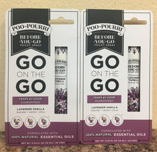 Poo-Pourri Lavender Vanilla Before-You-Go Toilet Spray 10 mL 2-Pack