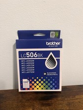 Brother LC506 XL BK Black High Yield Ink Cartridge LC506XLBKS 0307
