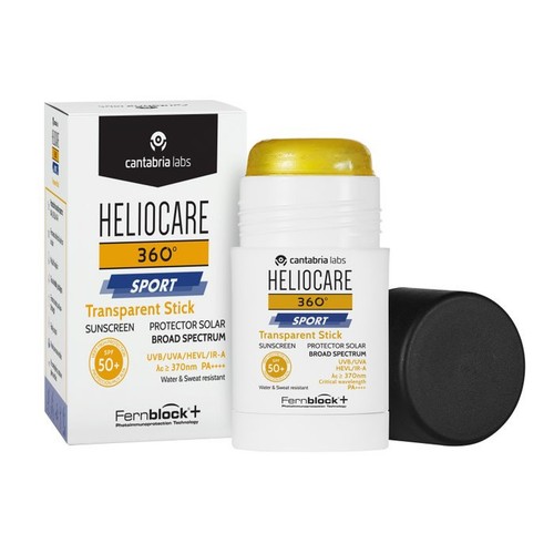Heliocare 360 Sport Transparent Stick LSF 50+ Protector Solar En Barra - Bild 2 von 2