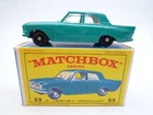 VINTAGE MATCHBOX LESNEY No.33b FORD ZEPHYR 6 IN ORIGINAL BOX 1963