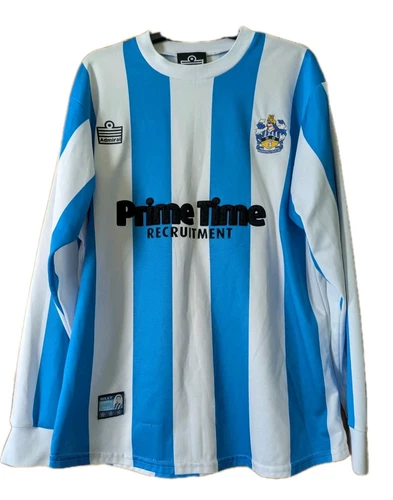 Huddersfield Town Football shirt Long sleeves Home Shirt Admiral 2003 /2005 UK M