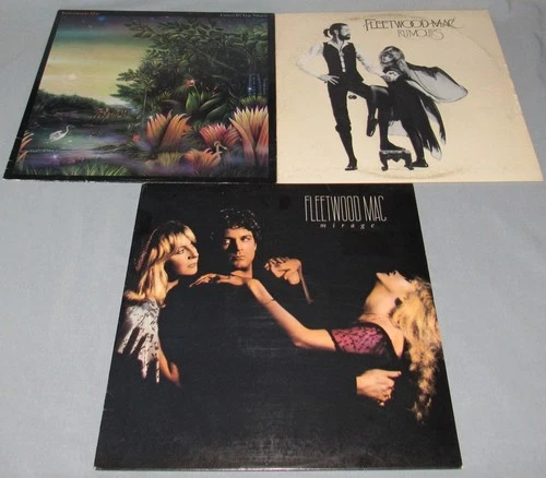 FLEETWOOD MAC; 3 LP Lot; MIRAGE; TANGO IN THE NIGHT; RUMOURS