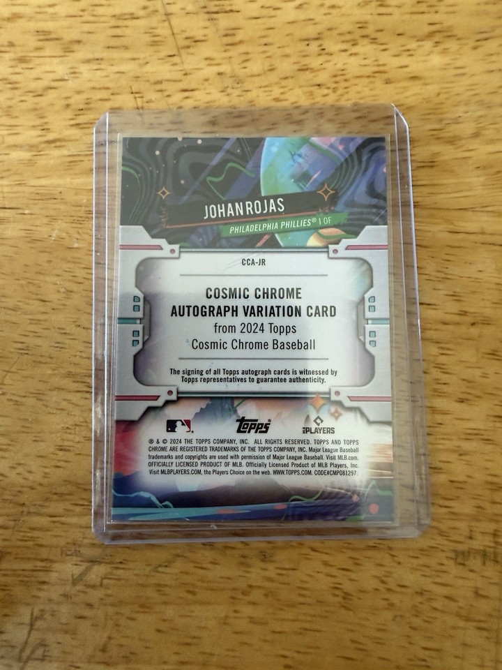 Johan Rojas Auto 1/1 PSA 10 Lot | eBay