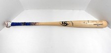 2023 Jeimer Candelario Nationals Louisville Slugger Game Used Cracked Bat 34 942