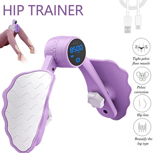 Beckenbodentrainer Für Frauen - Oberschenkeltrainer Mit LED Zähler & Verstellbarem Widerstand