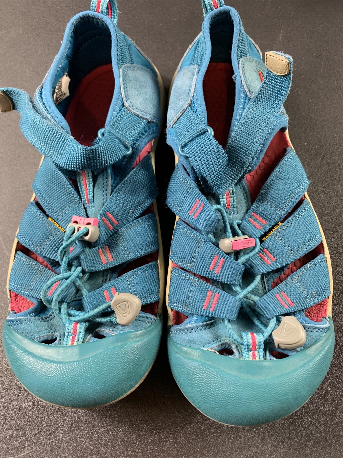 Sandali donna taglia 5 Keen Newport scarpe slip on acqua escursionismo outdoor blu J