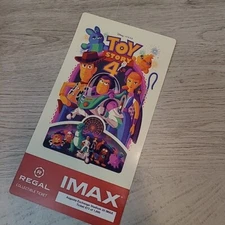REGAL IMAX Souvenir Ticket TOY STORY 4 Disney Pixar Buzz Woody