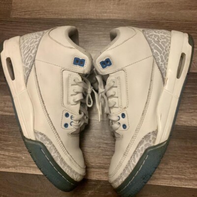 Size 5.5 - Jordan 3 Retro Harbor Blue 2007