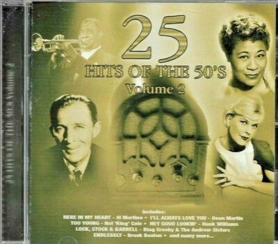 25 Hits Of The 50's - Volume 2 - CD - 2003 - UK FREEPOST 
