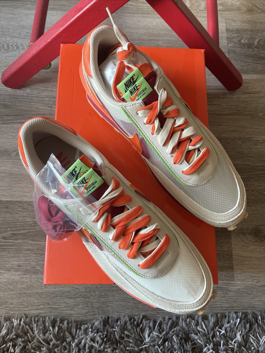 Nike x Sacai x CLOT LD Waffle “Net Orange Blaze” (Men's Size 12
