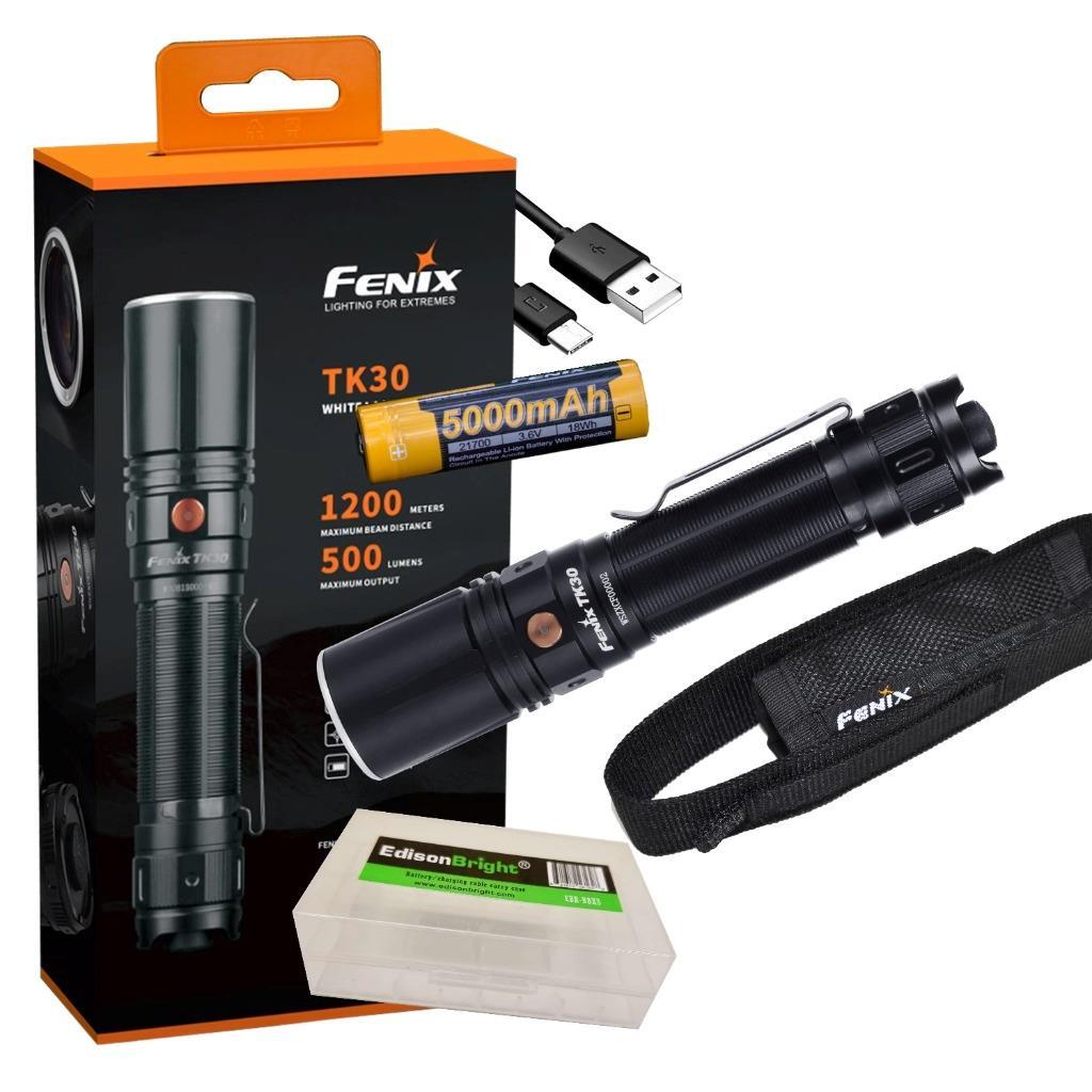 fenix flashlight boxes LD22 V2.0 Rechargeable 800 Lumens from close Fenix WT50R rechargeable flashlight |