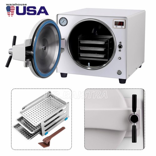 Dental 18L Medical Autoclave Sterilizer Vacuum Steam Sterilization Automatically - Picture 4 of 18
