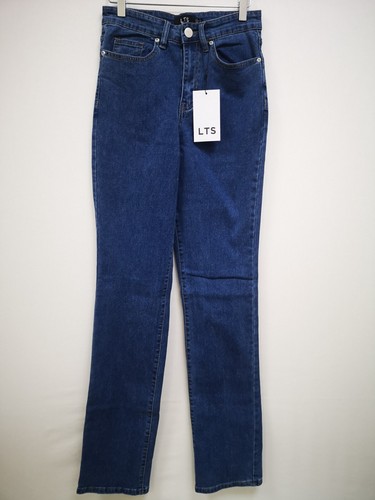 Long Tally Sally Mid Wash Straight Leg 36"