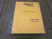 Pettibone Mercury Tow Tractor Maintenance Manual Model 80G W/ Perkins 4.236
