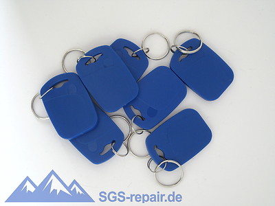RFID dual Transponder Schlüsselanhänger tag 125Khz&13,56MHz token NFC T5577