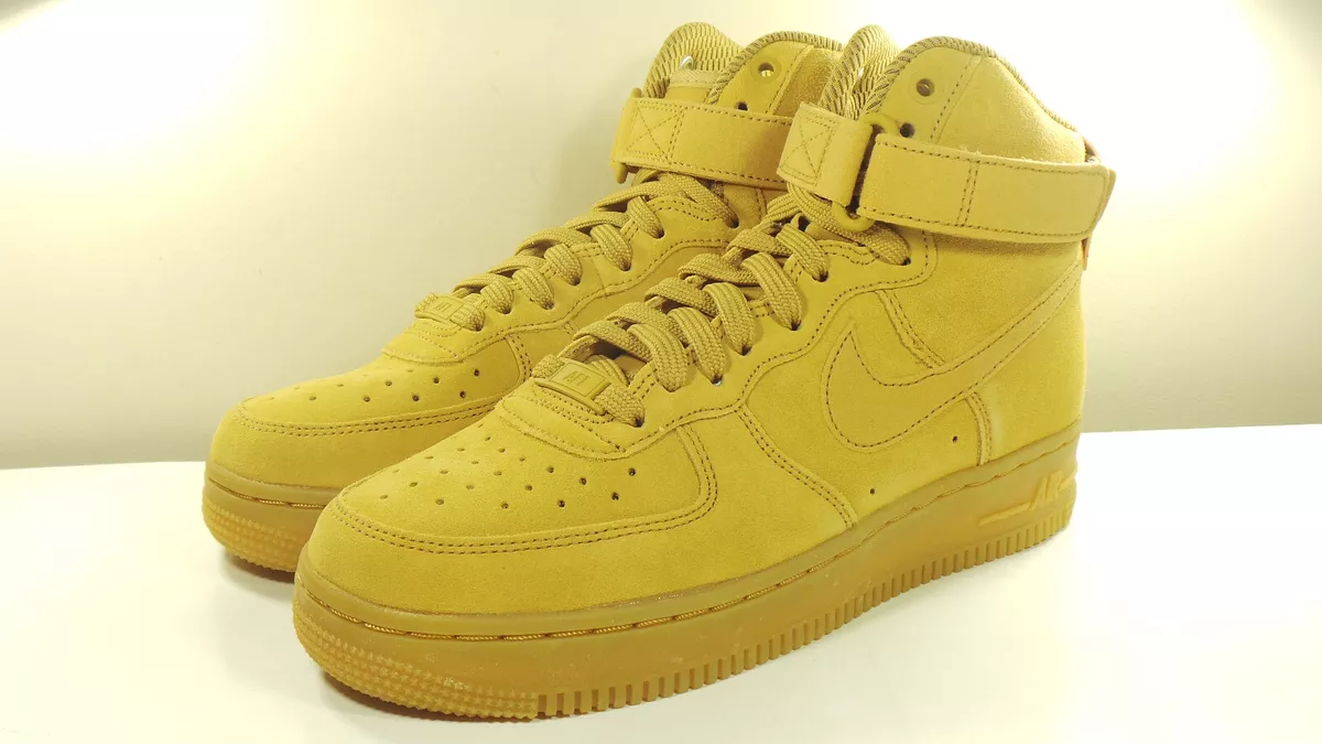 NIKE 2018 AIR FORCE 1 HI 860544 700 FLAX WHEAT ELEMENTAL GOLD 7 MAX PRESTO 180