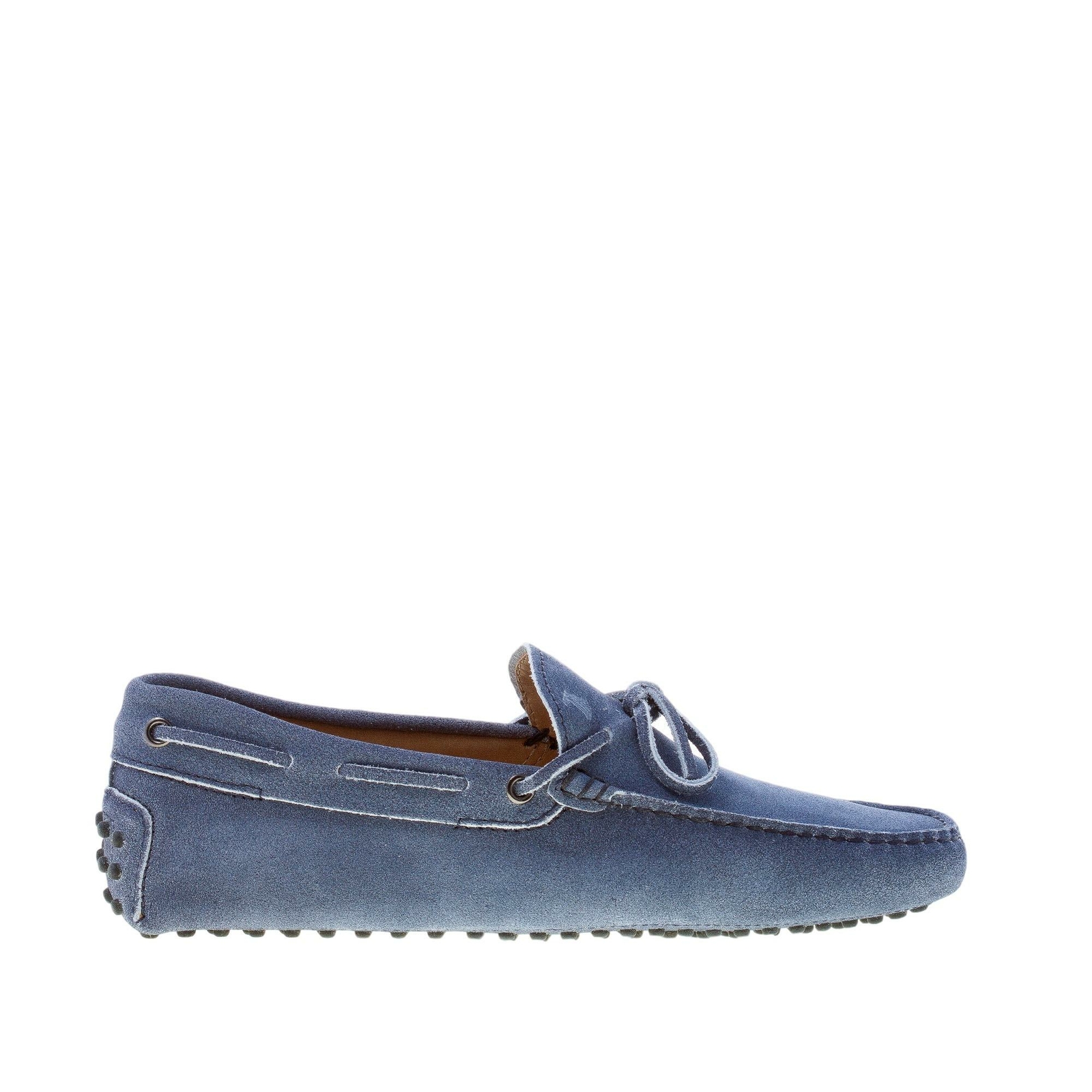 Туфли-лодочки herren schuhe Delav blau из замши gommini gurt XXM0GW05470PONU215 63790₽