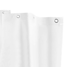 Waterproof PEVA Shower Curtain Liner Protected by Microban Rust-Resistant