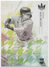 Jake Meyers 2022 PANINI DIAMOND KINGS BASEBALL Base Rookies III #173 Astros