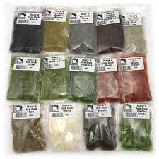 HARE'E ICE DUB - Hareline Fly Tying Dubbing - Hare's Ear & Ice Dub Blend NEW!
