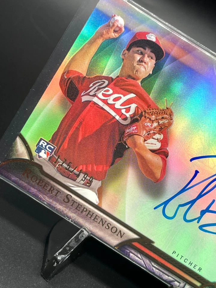 2016 Topps Tribute Autographs #TARS Robert Stephenson/199 - Image 3 of 4