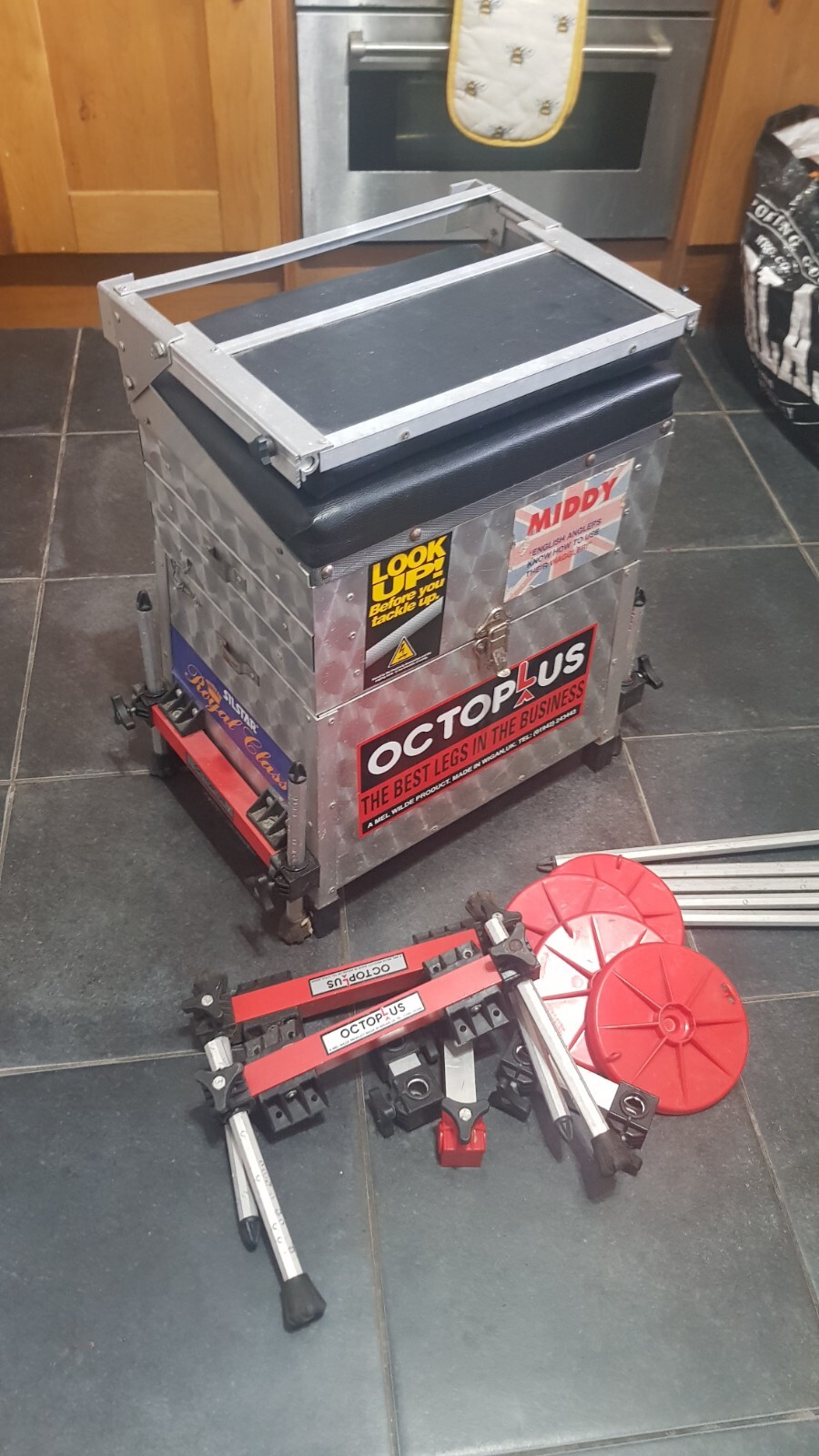 Fishing tackle box Sensas Match 85 & Octuplus Sytem eBay