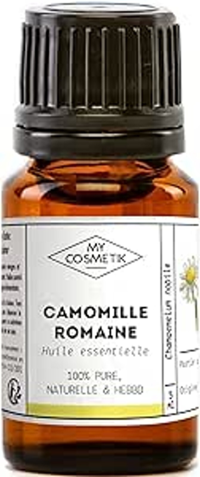 Huile essentielle de camomille romaine chémotypée 5ml pour calmer le stress et retrouver le sommeil