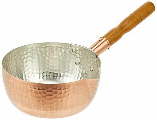Marushin Copperware Yukihira Pan Japanese Copper Saucepan 