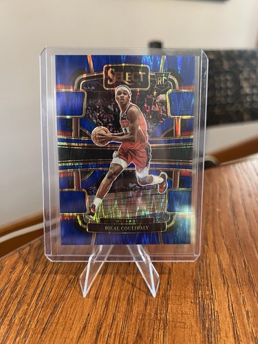 2023-24 Panini Select Bilal Coulibaly Blue Flash /99 Rookie RC #97 Wizards SP