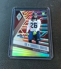 2017 Panini Phoenix Shaquill Griffin Rookie RC Red 108/299 