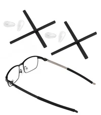 Replacement Rubber Kit Ear Socks Nose Pads for Oakley Tincup OX3184 Eyeglasses