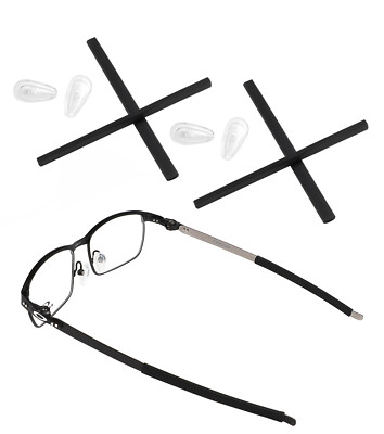 Replacement Rubber Kit Ear Socks Nose Pads for Oakley Tincup OX3184 Eyeglasses