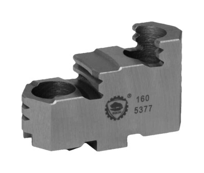 Bison 10'' Hard Top Jaws for 3-Jaw SET-TRU Self-Centring Scroll Lathe Chuck-1 Set