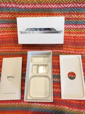 iPhone 5 6gb White BOX ONLY - NO PHONE - Includes Inserts