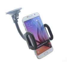 Car Mount Windshield Holder Glass Cradle Swivel Dock Suction for Smartphones