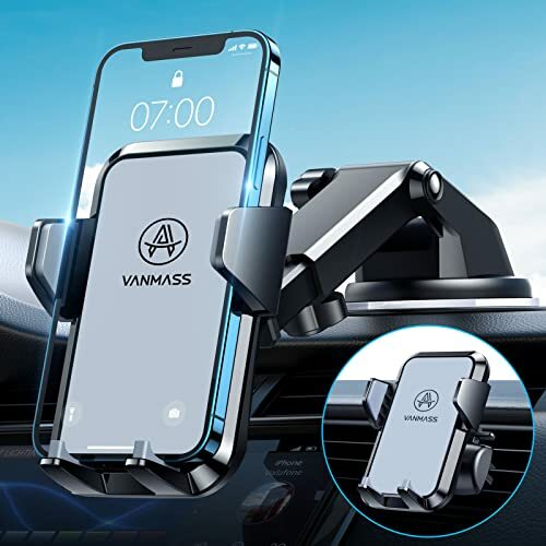 CAR PHONE MOUNT Universal Holder for Dashboard Windshield Air Vent VANMASS New-image