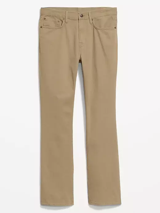 Men's boot cut khakis 2025