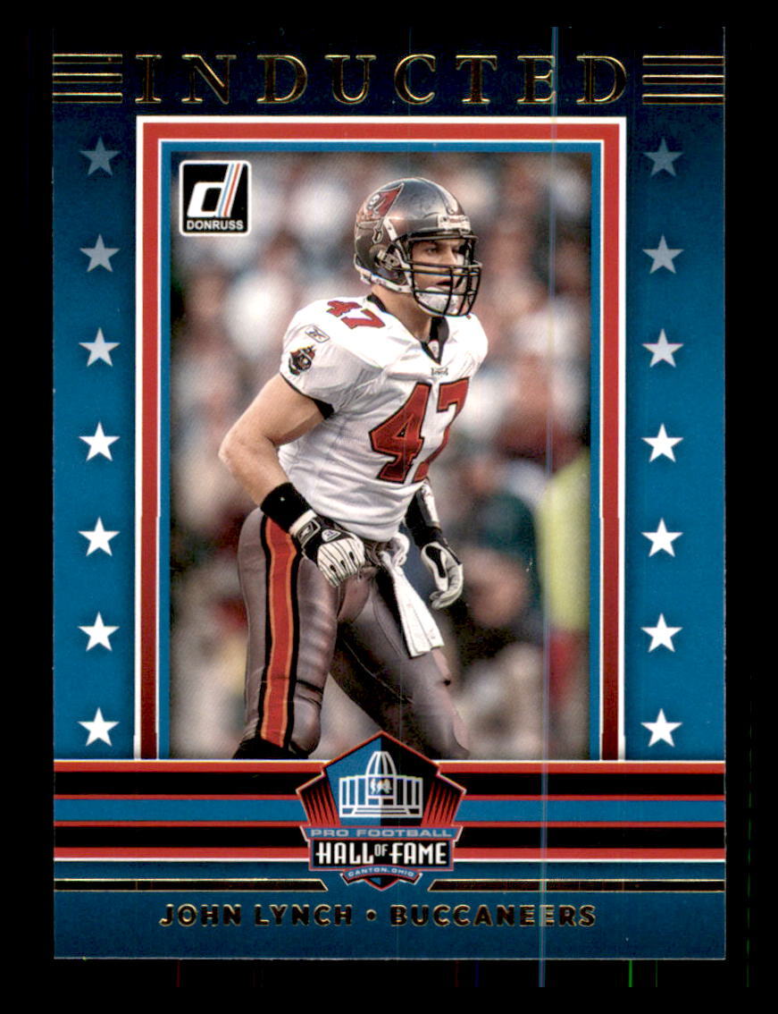 2021 Football 2021 Donruss John Lynch Tampa Bay Buccaneers #I3 HOF