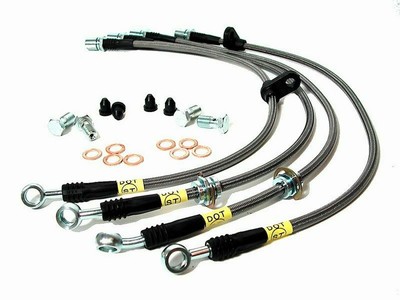 STOPTECH SS STAINLESS STEEL FRONT+REAR BRAKE LINES FOR 07-UP TOYOTA
