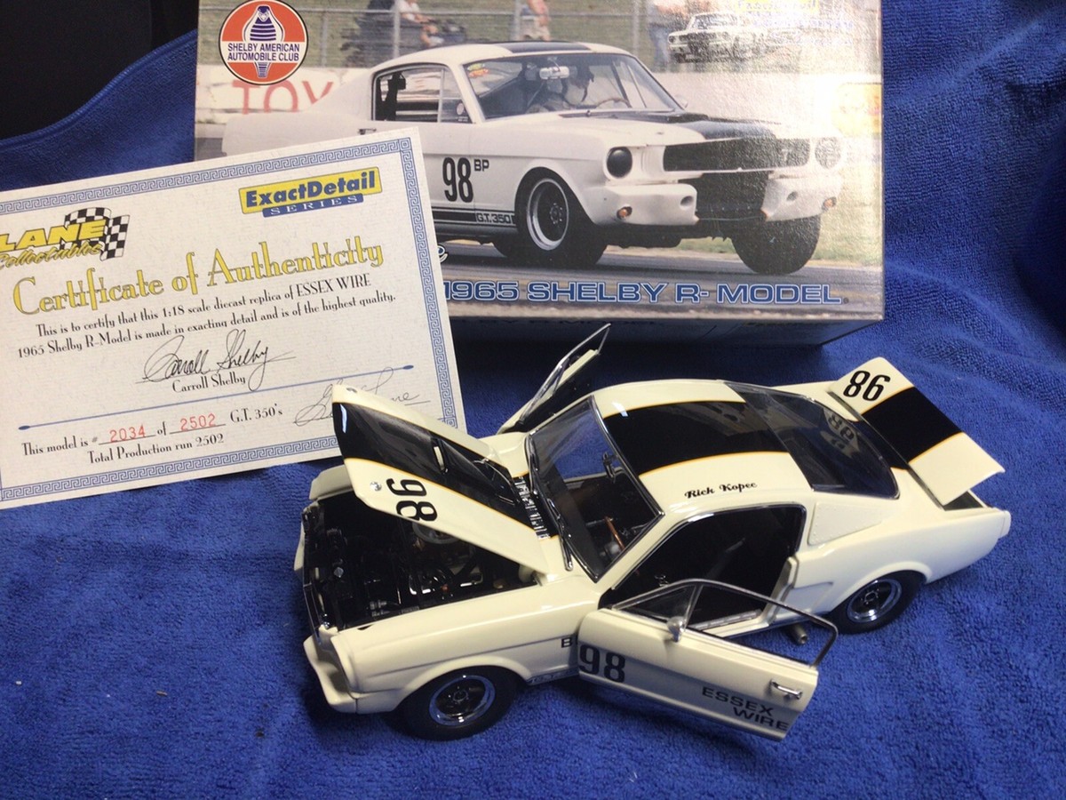 ミニカー 1965 FORD SHELBY R-MODEL Rick Kopec Lane Collectibles 1:18 1965 Rick Kopec Shelby R-Model #98BP | eBay